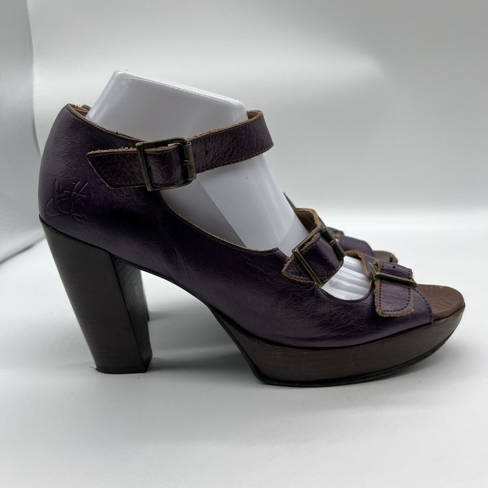 John Fluevog Purple Haight Sandals
